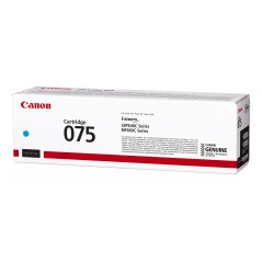 "Canon 075 Cyan Toner - High-Quality Print, 1300 Pages - Original 4549292224290"